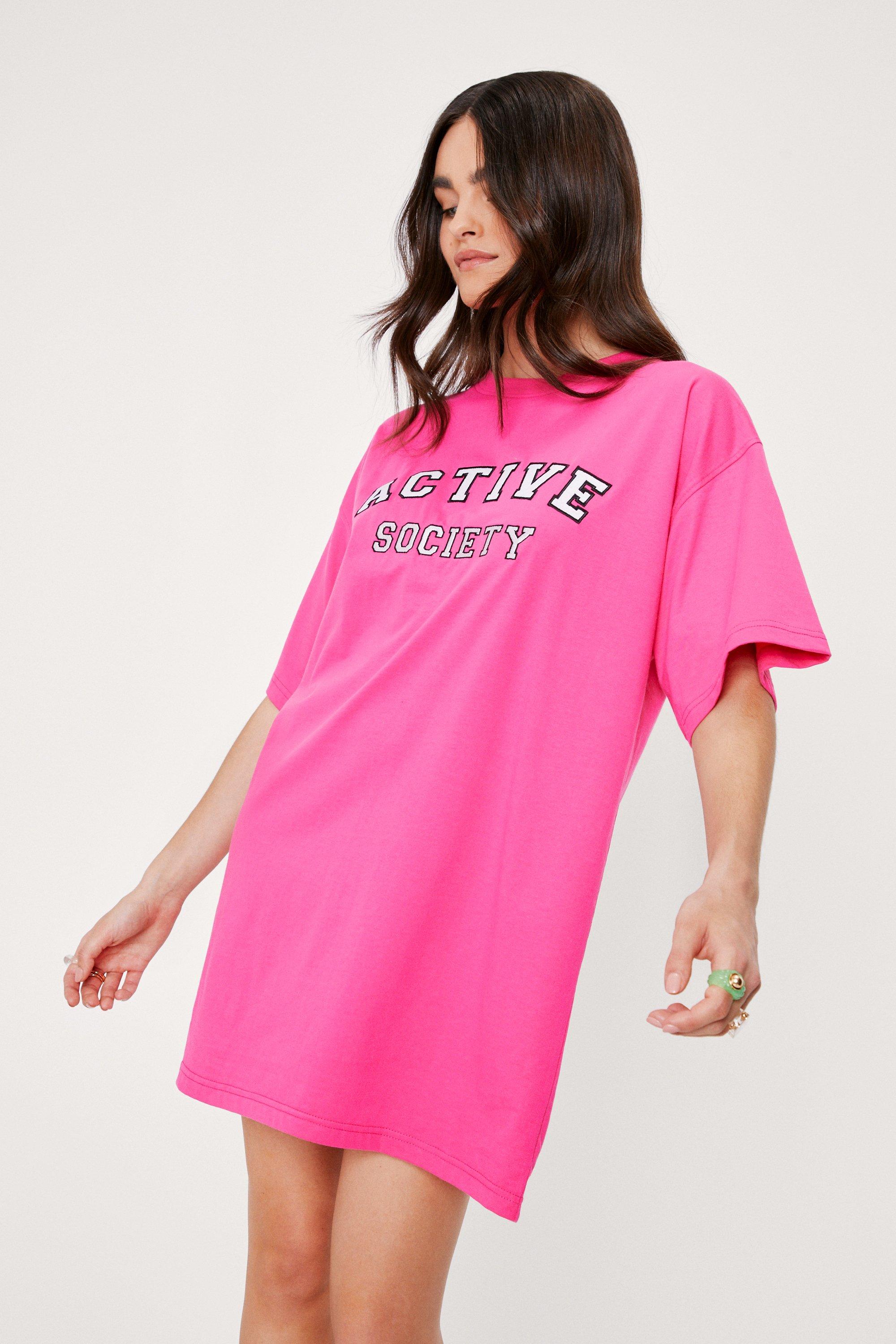T shirt dress nasty gal sales